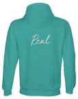 Real - "Around and Around" Hoodie pool blue 2