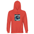 Real - "Around and Around" Hoodie pop orange 1
