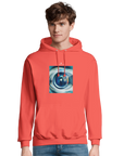 Real - "Around and Around" Hoodie pop orange 3
