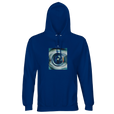 Real - "Around and Around" Hoodie Royal Blue 1
