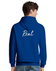 Real - "Around and Around" Hoodie Royal Blue 4