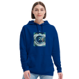 Real - "Around and Around" Hoodie Royal Blue 5