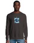 Real - "Around and Around" Sweatshirt deep charcoal grey XS 3