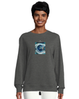 Real - "Around and Around" Sweatshirt Grey Melange XS 5