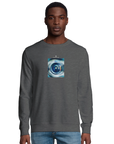 Real - "Around and Around" Sweatshirt Grey Melange XS 3