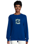 Real - "Around and Around" Sweatshirt Royal Blue XS 6