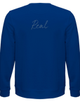 Real - "Around and Around" Sweatshirt Royal Blue XS 2