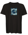 Real - "Around and Around" T-shirt Deep Black S 1