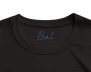 Real - "Around and Around" T-shirt Deep Black S 2