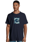 Real - "Around and Around" T-shirt French Navy S 4