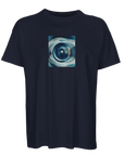 Real - "Around and Around" T-shirt French Navy S 1