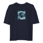 Real - "Around and Around" T-shirt French Navy XS 1