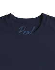 Real - "Around and Around" T-shirt French Navy XS 2
