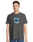 Real - "Around and Around" T-shirt Grey Melange XS 4