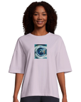 Real - "Around and Around" T-shirt lilak XS 4