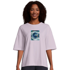 Real - "Around and Around" T-shirt lilak XS 4