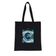 Real - "Around And Around" Tote Bag Black 6