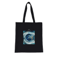 Real - "Around And Around" Tote Bag Black 6