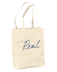 Real - "Around And Around" Tote Bag Natural 4