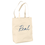 Real - "Around And Around" Tote Bag Natural 4