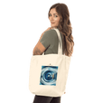 Real - "Around And Around" Tote Bag Natural 5