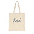 Real - "Around And Around" Tote Bag Natural 2