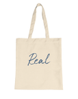 Real - "Around And Around" Tote Bag Natural 2
