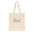 Real - "Around And Around" Tote Bag Natural 2