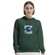 Real - "Around and Around" Hoodie Bottle Green 5