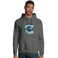 Real - "Around and Around" Hoodie charcoal melange 3