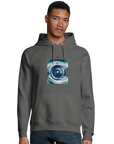Real - "Around and Around" Hoodie charcoal melange 3
