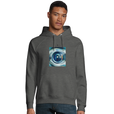 Real - "Around and Around" Hoodie Grey Melange 3