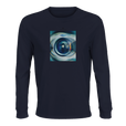 Real - "Around and Around" Long sleeve French Navy 1