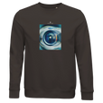 Real - "Around and Around" Sweatshirt deep charcoal grey 1