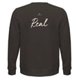 Real - "Around and Around" Sweatshirt deep charcoal grey 2
