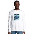 Real - "Around and Around" Sweatshirt White 3
