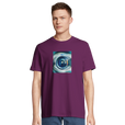 Real - "Around and Around" T-shirt astral purple 4