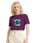 Real - "Around and Around" T-shirt astral purple 6