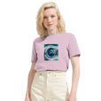 Real - "Around and Around" T-shirt Candy Pink 6