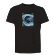 Real - "Around and Around" T-shirt Deep Black 1