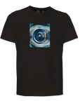 Real - "Around and Around" T-shirt Deep Black 1