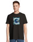 Real - "Around and Around" T-shirt Deep Black 4