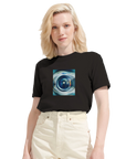 Real - "Around and Around" T-shirt Deep Black 6