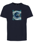 Real - "Around and Around" T-shirt French Navy 1