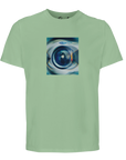 Real - "Around and Around" T-shirt frozen green 1