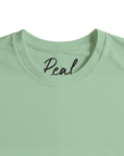 Real - "Around and Around" T-shirt frozen green 2