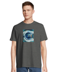Real - "Around and Around" T-shirt Grey Melange 4