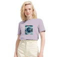 Real - "Around and Around" T-shirt lilak 6