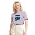 Real - "Around and Around" T-shirt lilak 6