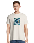 Real - "Around and Around" T-shirt Off White 4